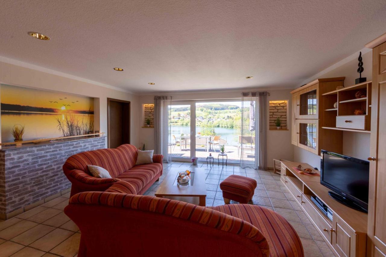Exklusive Ferienwohnung 'Agger-Blick' Mit Grosser Seeblick-Terrasse & Sauna Gummersbach Exterior foto